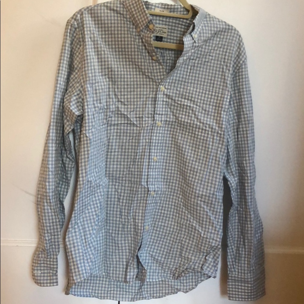 J. Crew Men’s Slim Fit Button Down Size M